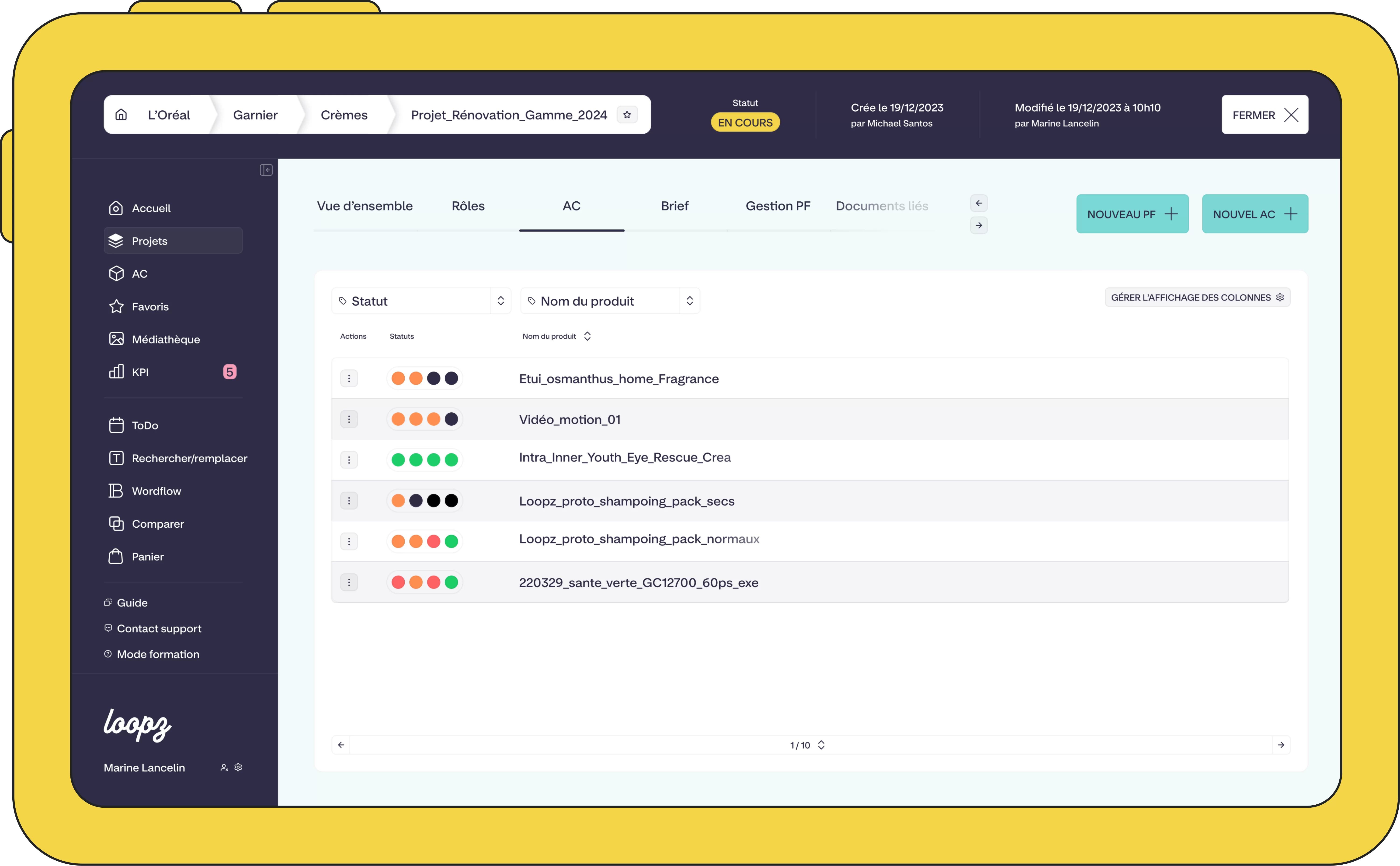 Loopz, Artwork Management Solution