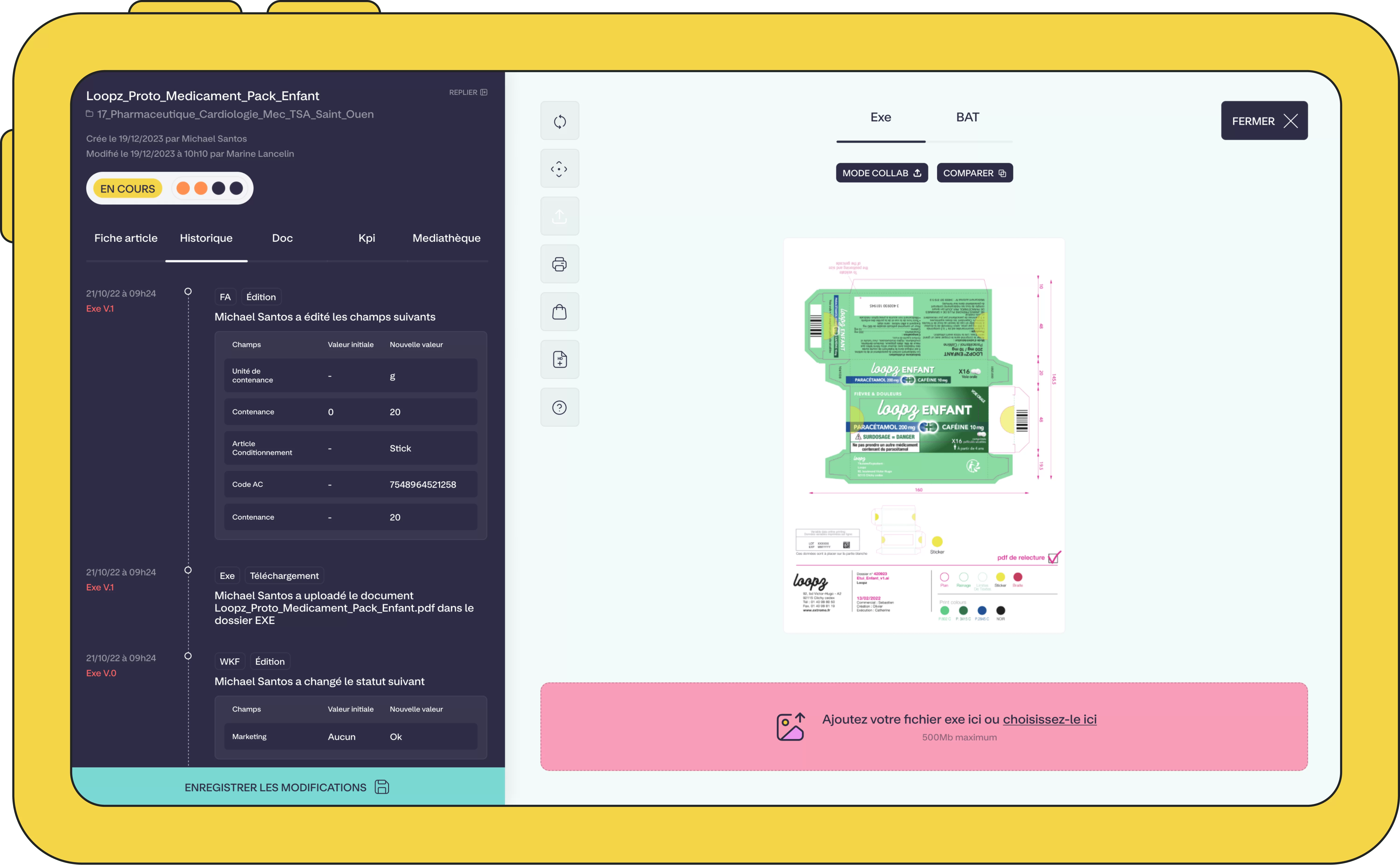 Loopz, Artwork Management Solution